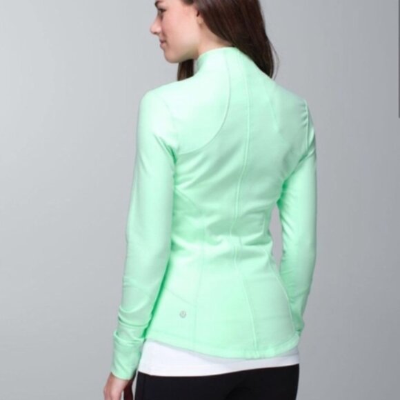 Lululemon define mint green zip up jacket - Picture 2 of 11